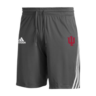 Indiana Adidas Men's 3-Stripe Knit Shorts