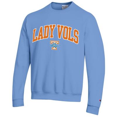 Tennessee Lady Vols Champion Applique Arch Over Logo Crew