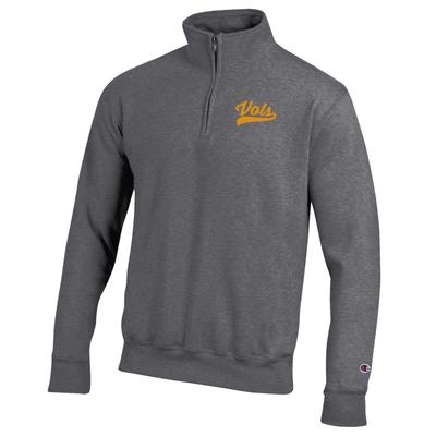 Tennessee Champion Embroidered 1/4 Zip Pullover GRANITE_HTHR