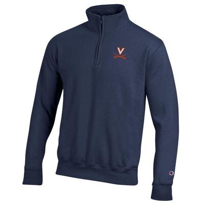 Virginia Champion Embroidered 1/4 Zip Pullover