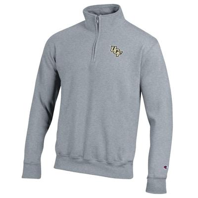 UCF Champion Embroidered 1/4 Zip Pullover HTHR_GREY