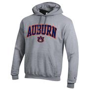  Auburn Champion Applique Arch Over Logo Hoodie