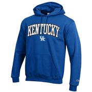  Kentucky Champion Applique Arch Over Logo Hoodie