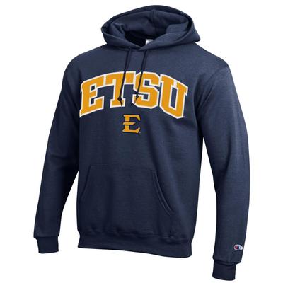 ETSU Champion Applique Arch Over Logo Hoodie