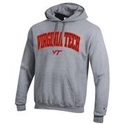  Virginia Tech Champion Applique Arch Over Logo Hoodie