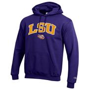  Lsu Champion Applique Arch Over Logo Hoodie