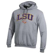  Lsu Champion Applique Arch Over Logo Hoodie