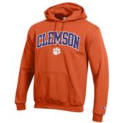  Clemson Champion Applique Arch Over Logo Hoodie