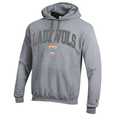 Tennessee Lady Vols Champion Applique Arch Over Logo Hoodie