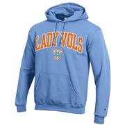  Tennessee Lady Vols Champion Applique Arch Over Logo Hoodie