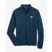  Auburn Southern Tide Cruiser Heather 1/4 Zip