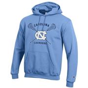  Unc Champion Basic Lacrosse Hoodie