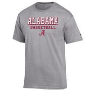  Alabama Champion Wordmark Basketball Logo Tee