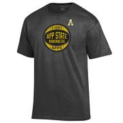  App State Champion Logo Distressed Basketball Tee