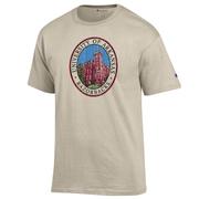  Arkansas Champion Campus Landmark Oval Tee