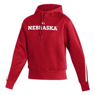 Nebraska Adidas Women's Fashion Hoodie