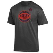  Auburn Champion Logo Distressed Basketball Tee