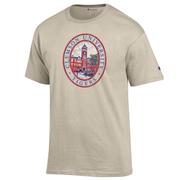  Clemson Champion Campus Landmark Oval Tee