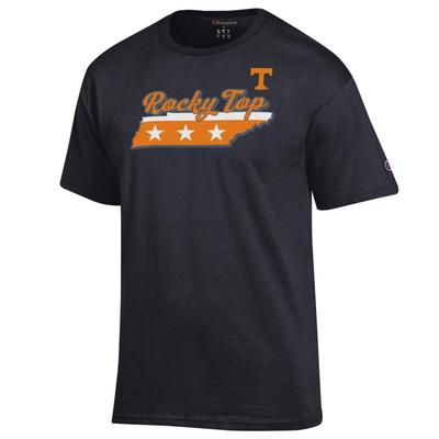 Tennessee Champion Dark Mode Rocky Top State Tee