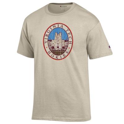 Virginia Tech Champion Campus Landmark Oval Tee