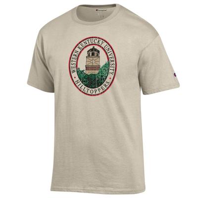 Western Kentucky Champion Campus Landmark Oval Tee