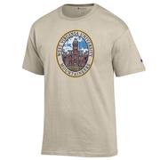  West Virginia Champion Campus Landmark Oval Tee