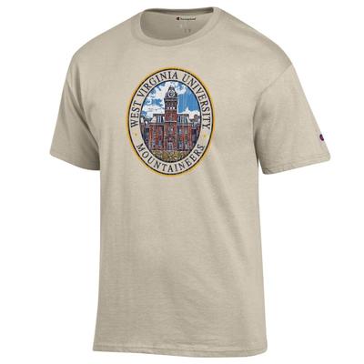 West Virginia Champion Campus Landmark Oval Tee