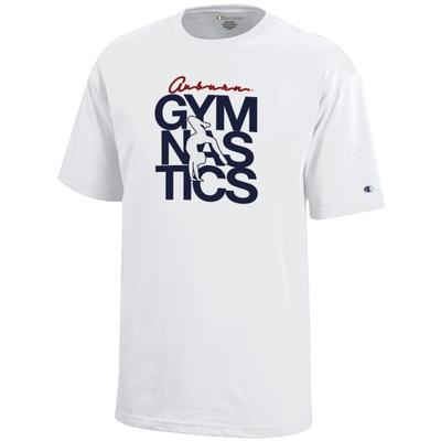 Auburn Champion YOUTH Gymnastics Stack Tee