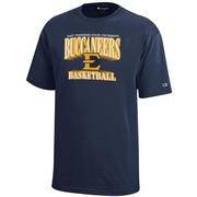  Etsu Champion Youth Wordmark Logo Basketball Tee