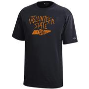  Tennessee Champion Youth Dark Mode Volunteer State Tee