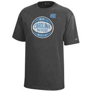  Unc Champion Youth Logo Distressed Basketball Tee