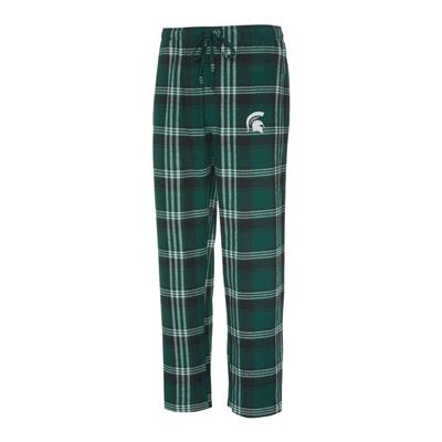 Michigan State Concepts Sport Men's Region Flannel Pants