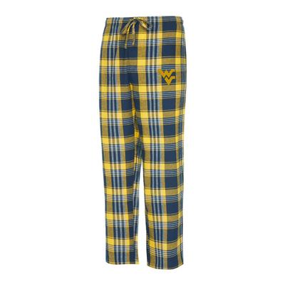 West Virginia Concepts Sport Men's Region Flannel Pants