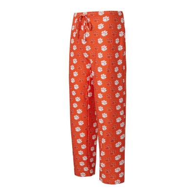 Clemson Concepts Sport Men's Record All Over Jersey Pants