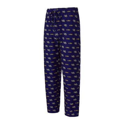 LSU Concepts Sport Men's Record All Over Jersey Pants