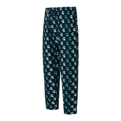 Michigan State Concepts Sport Men's Record All Over Jersey Pants