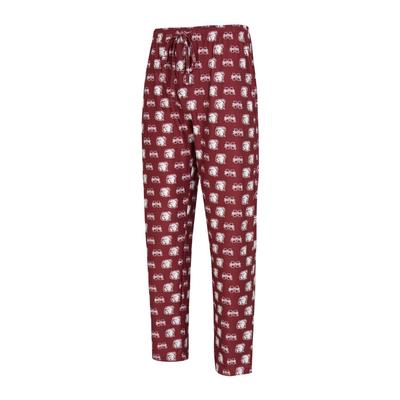 Mississippi State Concepts Sport Men's Record All Over Jersey Pants