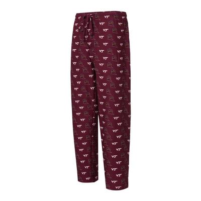 Virginia Tech Concepts Sport Men's Record All Over Jersey Pants