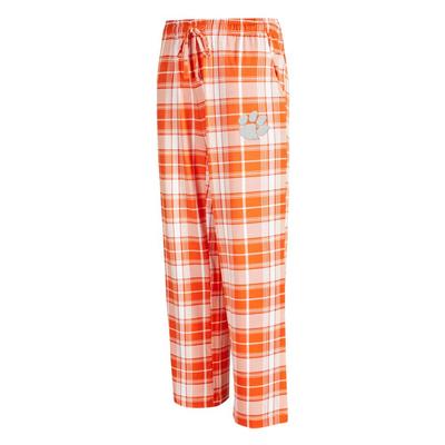 Clemson Concepts Sport Women's Ashford Plaid Pants