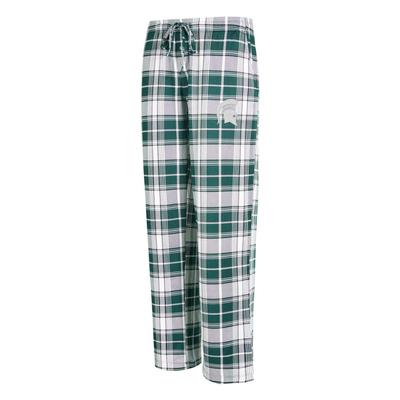 Michigan State Concepts Sport Women's Ashford Plaid Pants