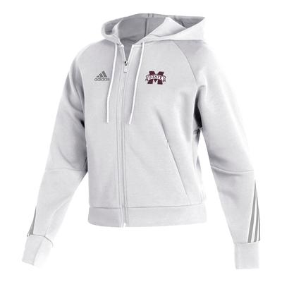 Mississippi State Adidas Women's Fashion Full Zip Jacket