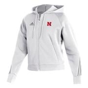  Nebraska Adidas Women's Fashion Full Zip Jacket