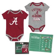  Alabama Gen2 Newborn 2- Pack Creeper And Blanket Set