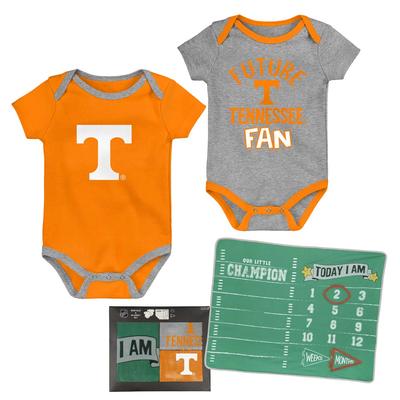 Tennessee Gen2 Newborn 2-Pack Creeper and Blanket Set