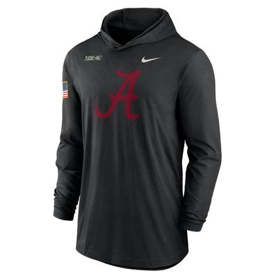 Alabama Nike Military Dri-Fit Hoody Top