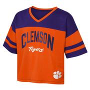  Clemson Gen2 Youth Glitter Fashion Jersey Tee