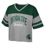  Michigan State Gen2 Youth Glitter Fashion Jersey Tee