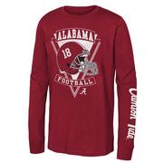  Alabama Gen2 Youth Helmet Culture Long Sleeve Tee