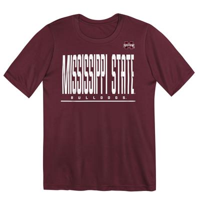 Mississippi State Gen2 Kids Poly Dri-Tek Tee