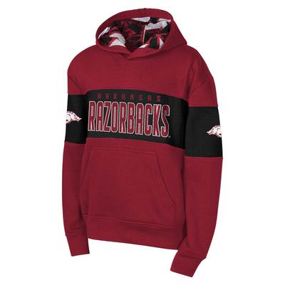 Arkansas Gen2 YOUTH Red Zone Pullover Hoodie